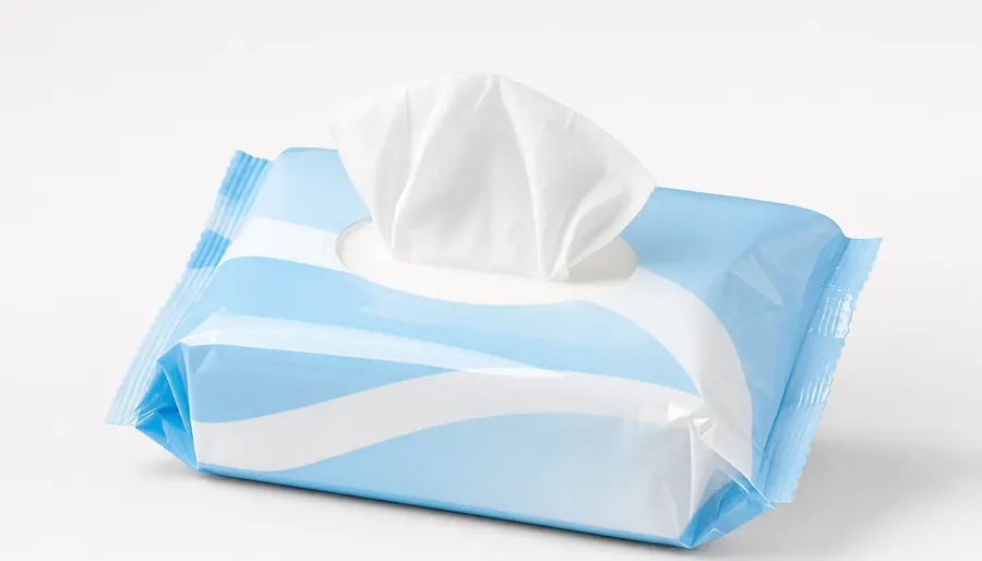 Paquete de bolsillo de pañuelos desechables