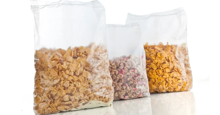 Bolsas de cereal en película flexible